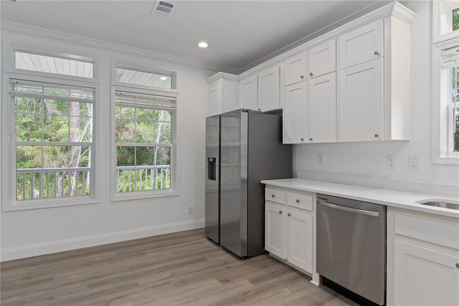 Furnished interior view inside a new home in , Weeki Wachee (Image 8). Furnished interior view inside a new home in , Weeki Wachee (Image 8).