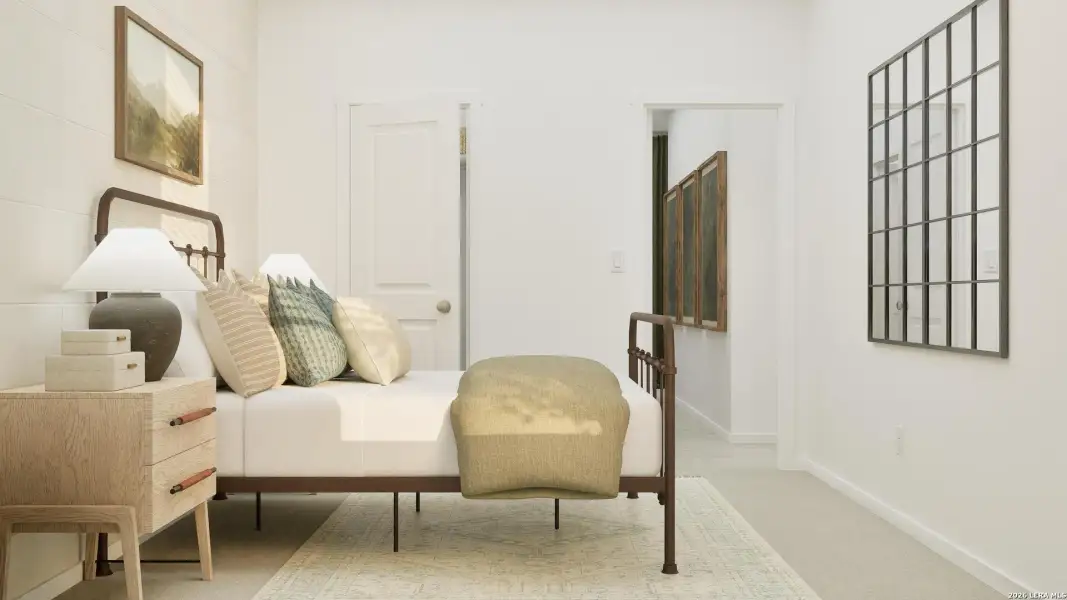 Furnished interior view inside a new home in Steelwood Trails, Marion (Image 9).