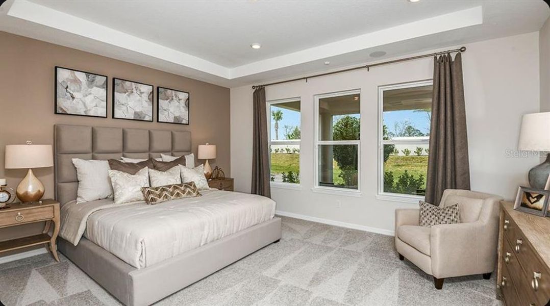 Furnished interior view inside a new home in Tiburon, Nokomis (Image 17).
