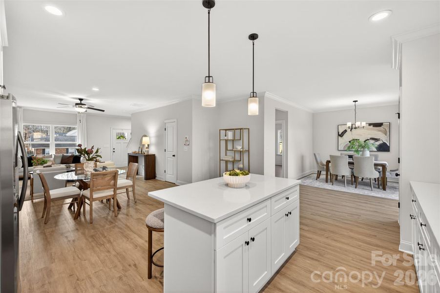 Furnished interior view inside a new home in , Waxhaw (Image 11).