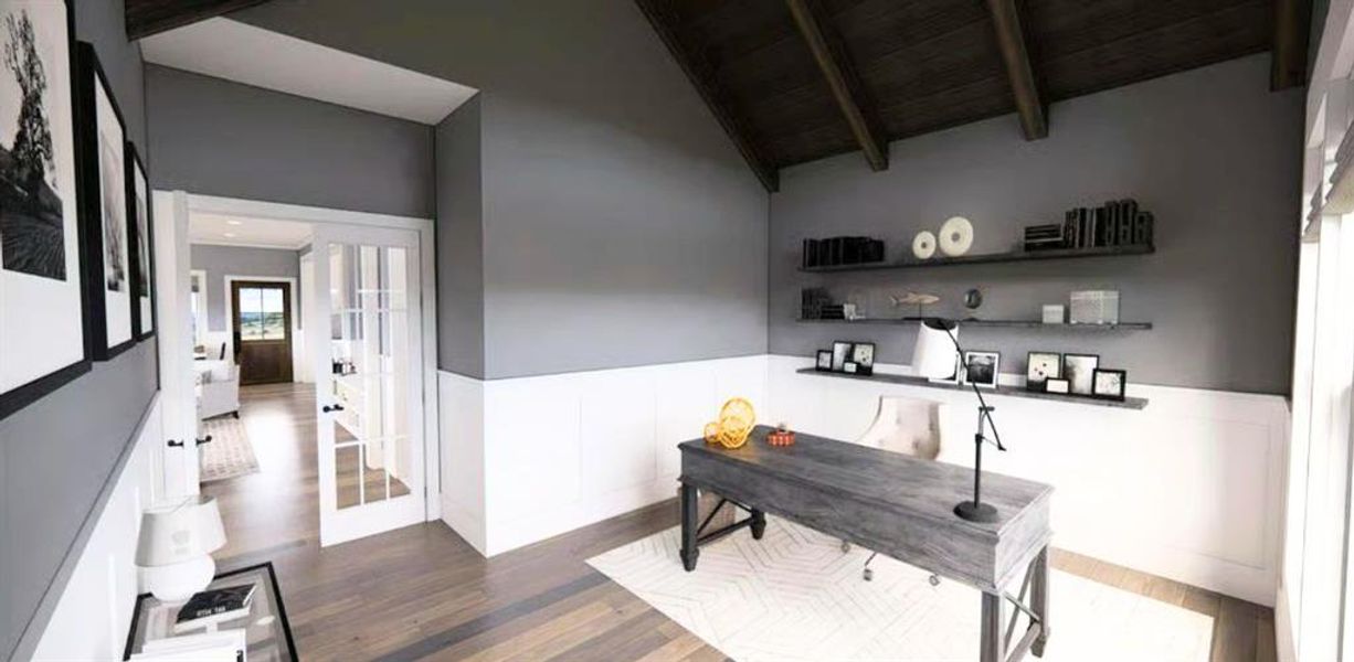 Furnished interior view inside a new home in , Douglasville (Image 10).