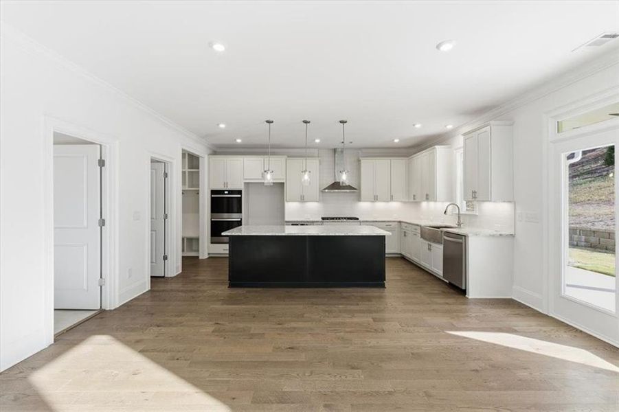 Furnished interior view inside a new home in Ford Landing, Acworth (Image 5).