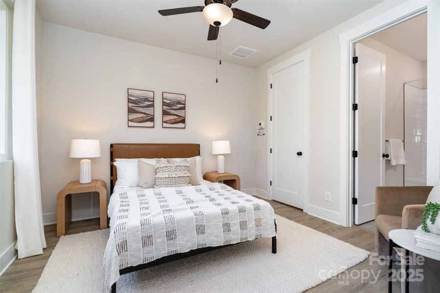 Furnished interior view inside a new home in , Charlotte (Image 3).