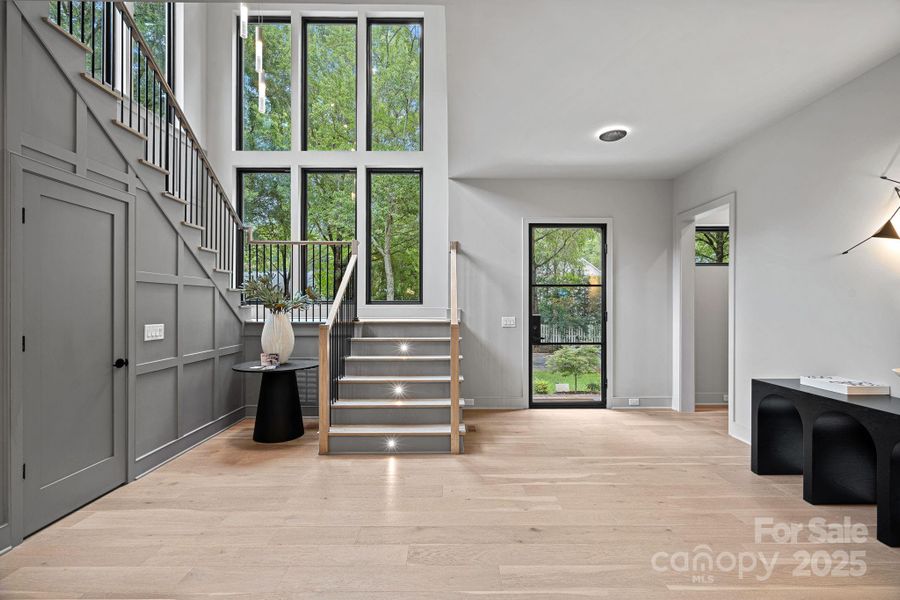 Furnished interior view inside a new home in , Charlotte (Image 10).
