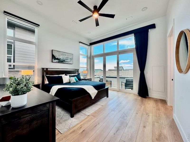 Furnished interior view inside a new home in , Superior (Image 16).