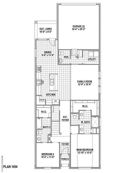 1st Level Floor plan 1st Level Floor plan