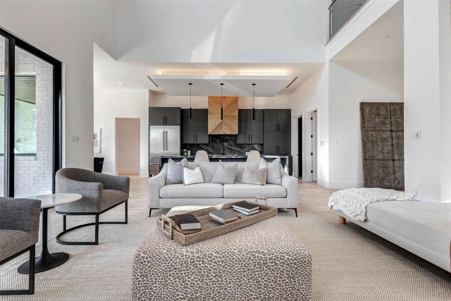 Furnished interior view inside a new home in , Houston (Image 41).