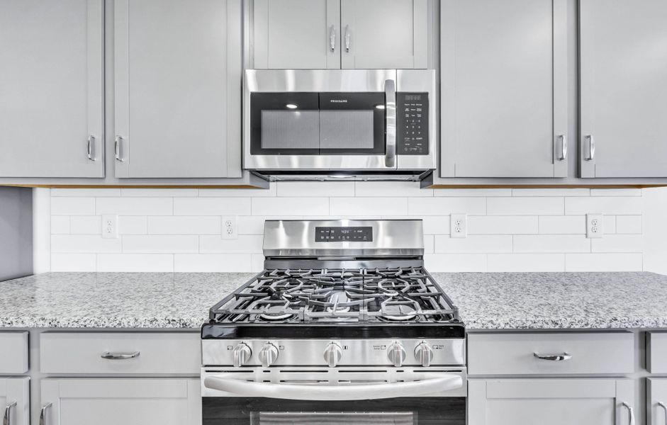 Furnished interior view inside a new home in The Oaks, Clarksville (Image 6).
