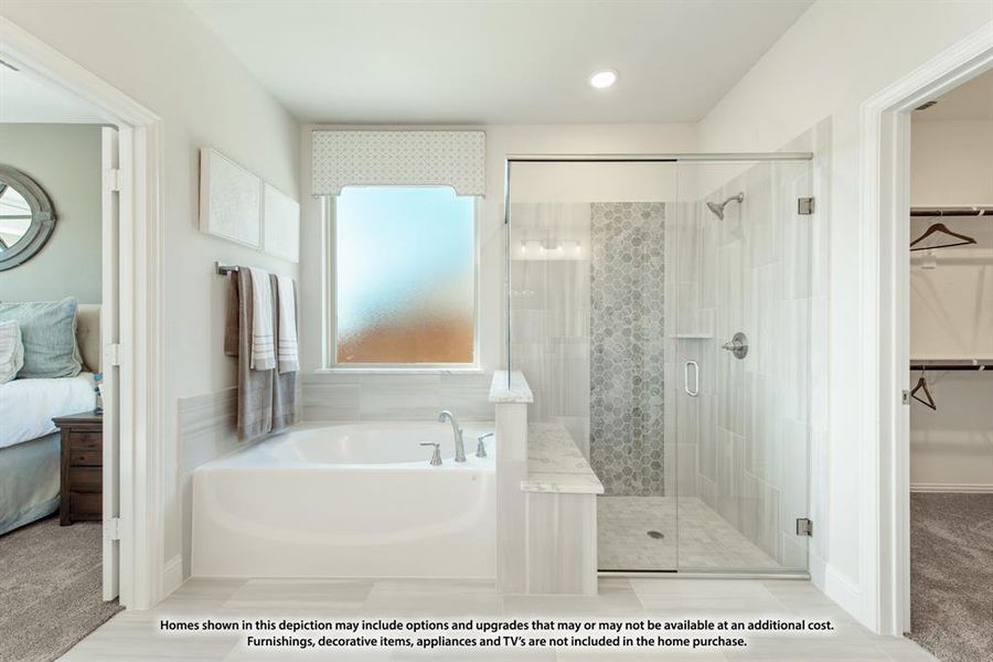 Furnished interior view inside a new home in Ridge Ranch, Mesquite (Image 20).