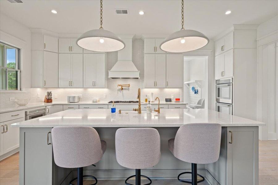 Furnished interior view inside a new home in , Johns Island (Image 8).