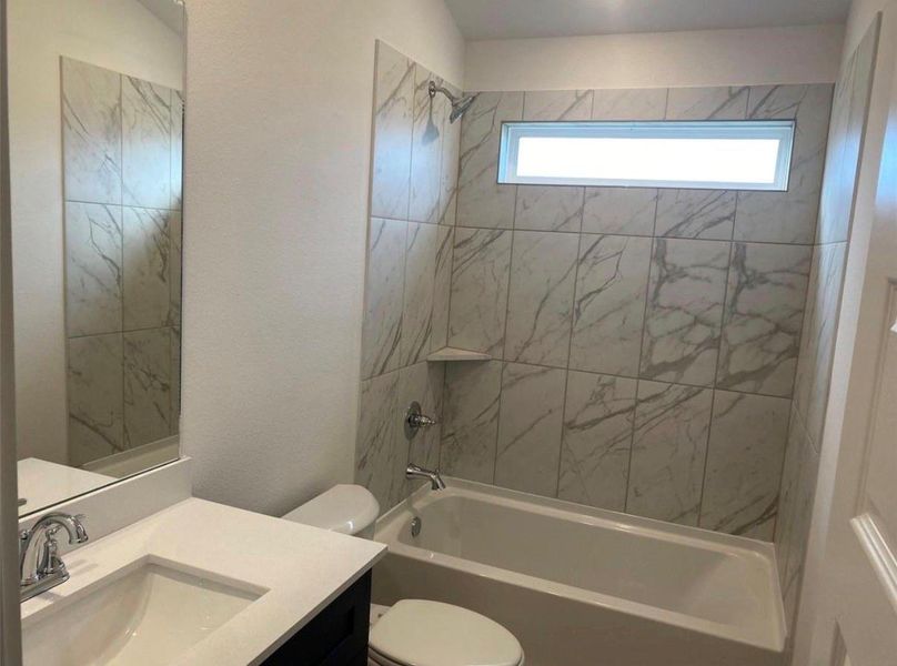 Furnished interior view inside a new home in Crosby Farms, Crosby (Image 3). Furnished interior view inside a new home in Crosby Farms, Crosby (Image 3).