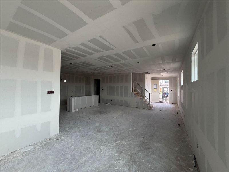 In-progress construction of a new home in Lariat, Liberty Hill, TX (Image 16).