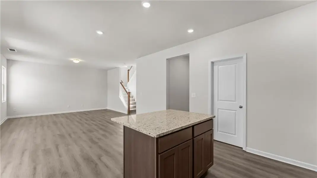 Furnished interior view inside a new home in The Reserve at Willow Oaks, Canton (Image 4).