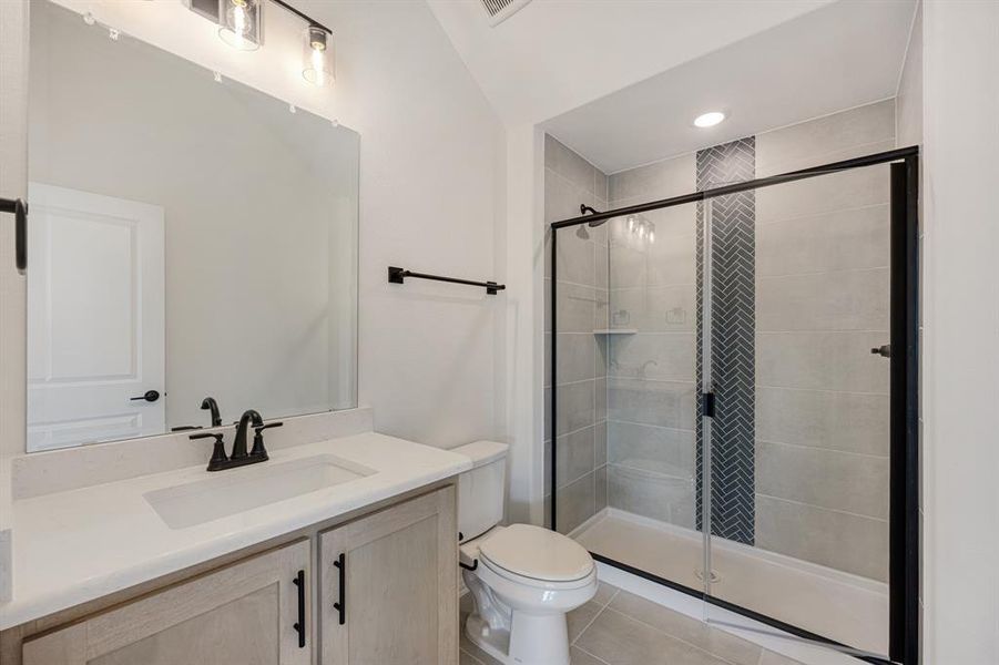 Furnished interior view inside a new home in Timberbrook 3B-4A, Justin (Image 9).