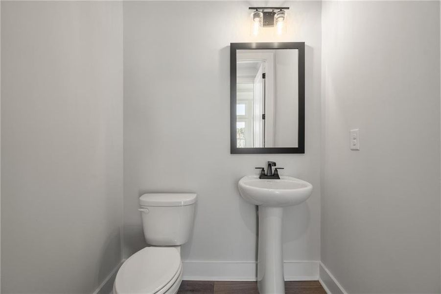 Furnished interior view inside a new home in Yellowstone Farms, Cumming (Image 7).