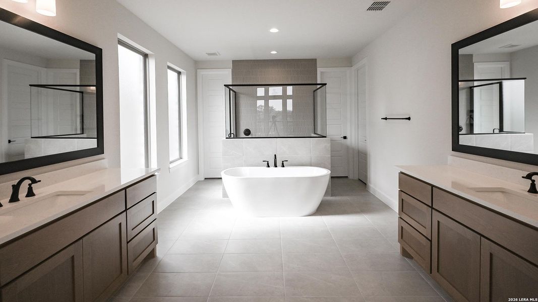 Furnished interior view inside a new home in Johnson Ranch, Bulverde (Image 8). Furnished interior view inside a new home in Johnson Ranch, Bulverde (Image 8).