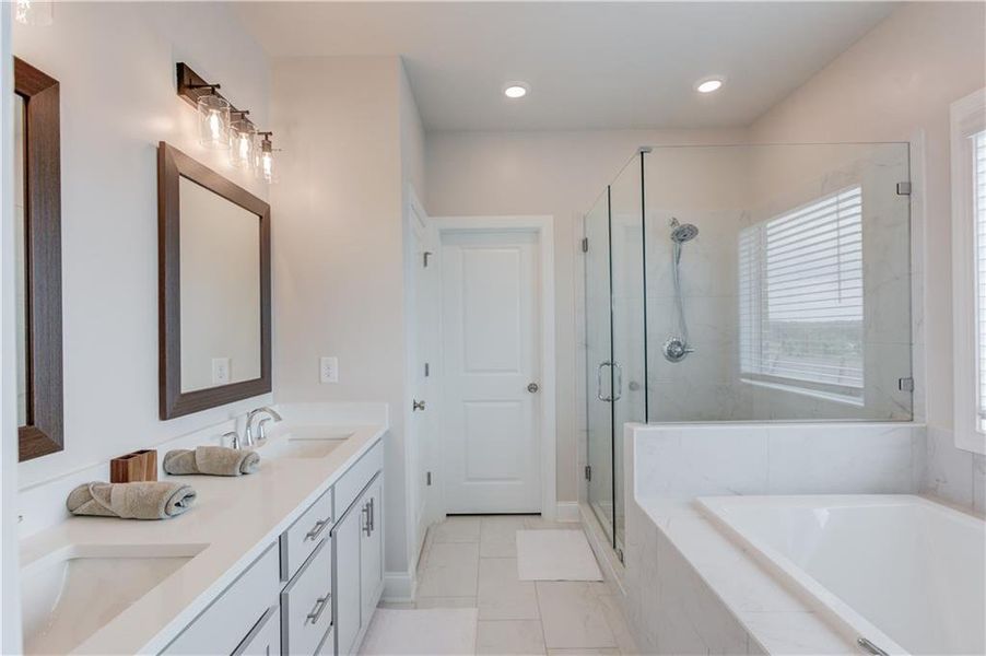 Furnished interior view inside a new home in , Buford (Image 8). Furnished interior view inside a new home in , Buford (Image 8).