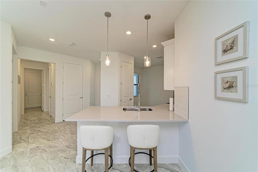 Furnished interior view inside a new home in , Lakewood Ranch (Image 8). Furnished interior view inside a new home in , Lakewood Ranch (Image 8).