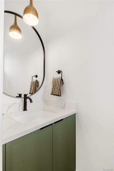 Main floor guest half bath