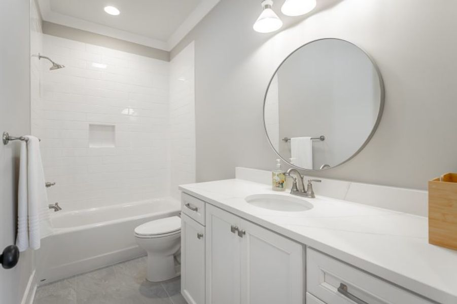 Representative furnished interior of a home built from the Autumnbrook A by Riverstone Construction, LLC in Faith View, Ooltewah (Image 62).