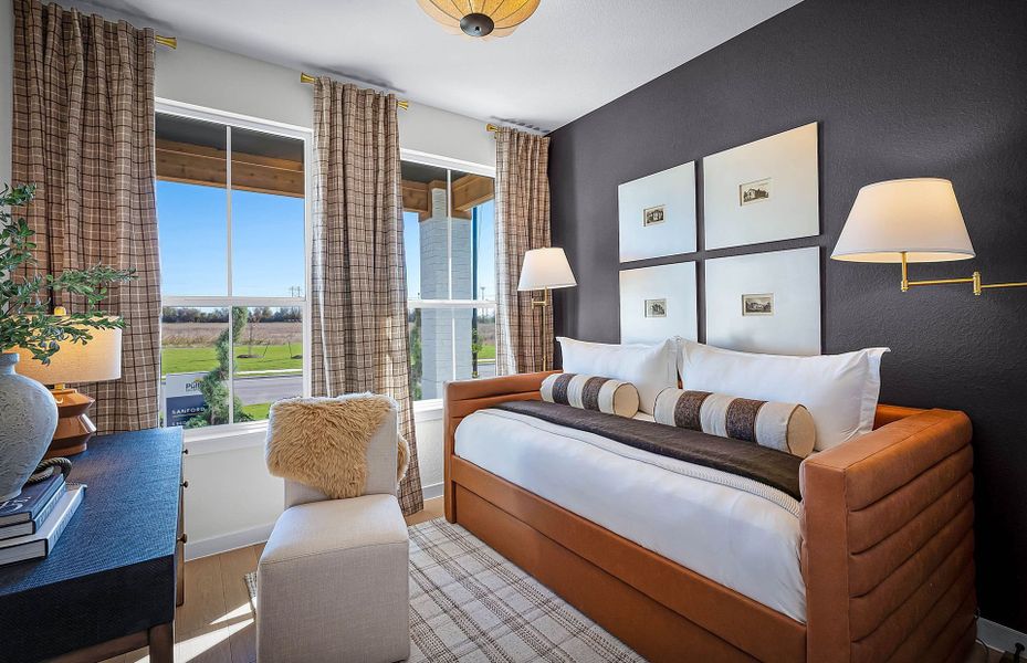 Representative furnished interior of a home built from the Sanford by Pulte Homes in Kuempel Farms, Pflugerville (Image 10).