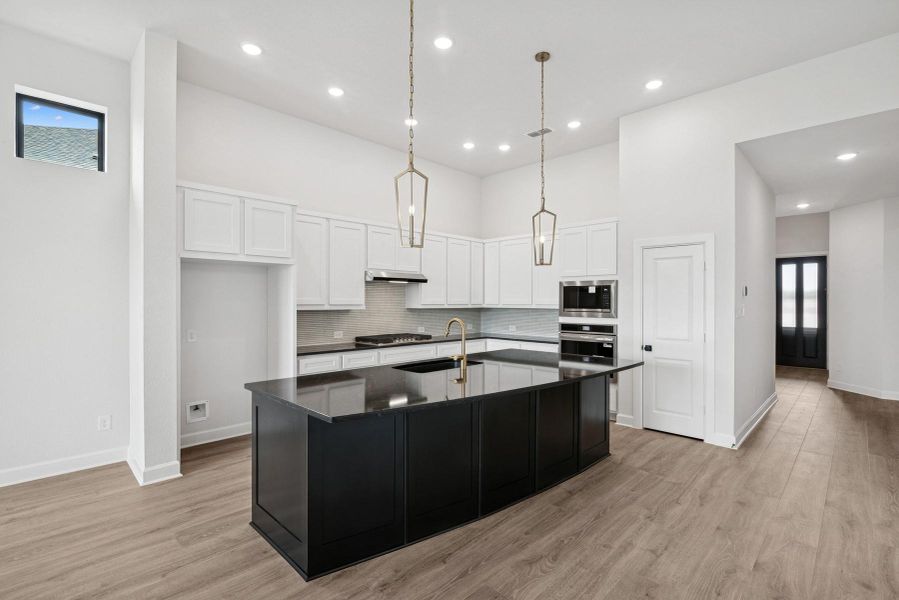 Furnished interior view inside a new home in Grange - Reserve Collection, Katy (Image 14).