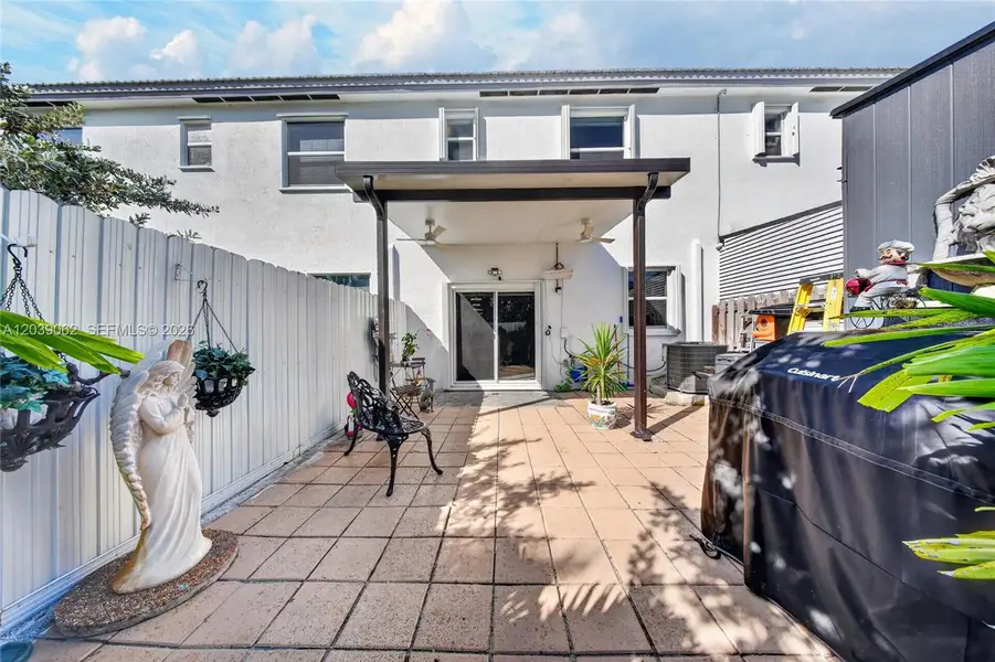Exterior details and patio area of a home in , Homestead (Image 3).