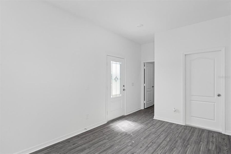 Spacious, unfurnished interior of a new home in Noah Estates at Tuscany Preserve, Poinciana (Image 9). Spacious, unfurnished interior of a new home in Noah Estates at Tuscany Preserve, Poinciana (Image 9).
