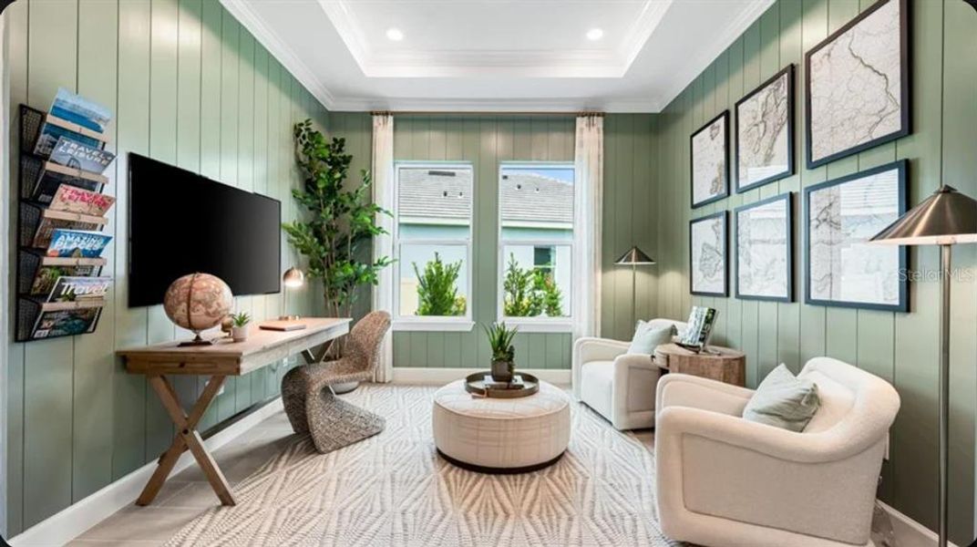 Furnished interior view inside a new home in Skye Ranch Community Group Page, Sarasota (Image 16).