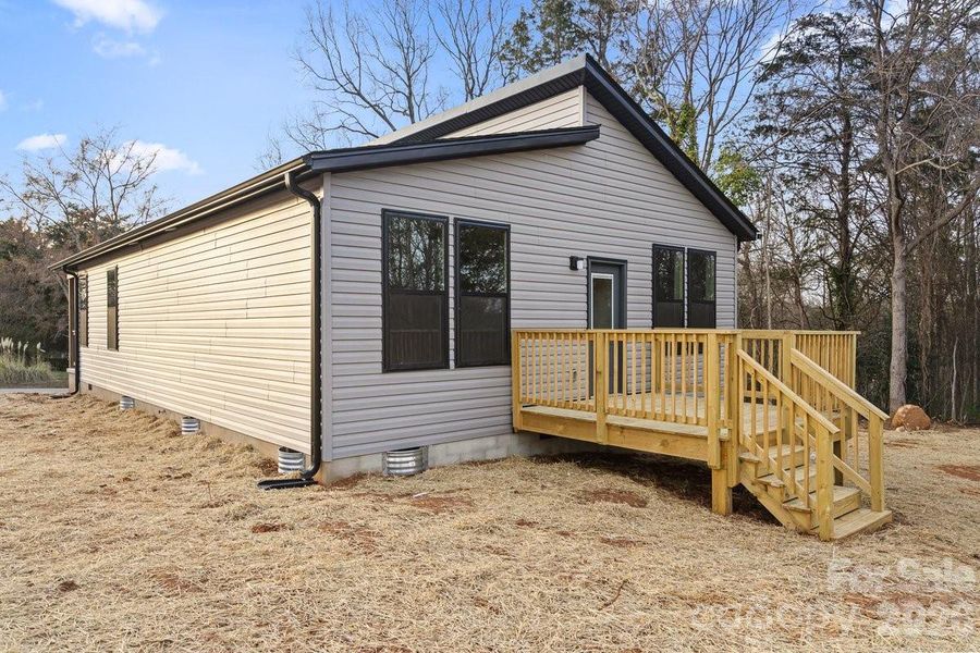 Exterior details and patio area of a home in , Concord (Image 3).