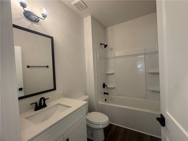 Furnished interior view inside a new home in The Fields of Walnut Creek, Pendergrass (Image 5).