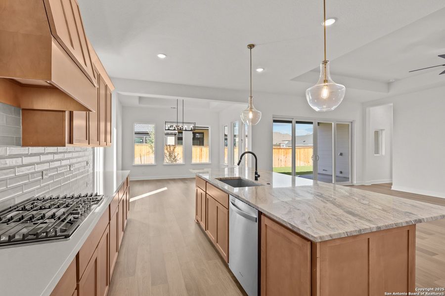 Furnished interior view inside a new home in Mayfair 60', New Braunfels (Image 9).