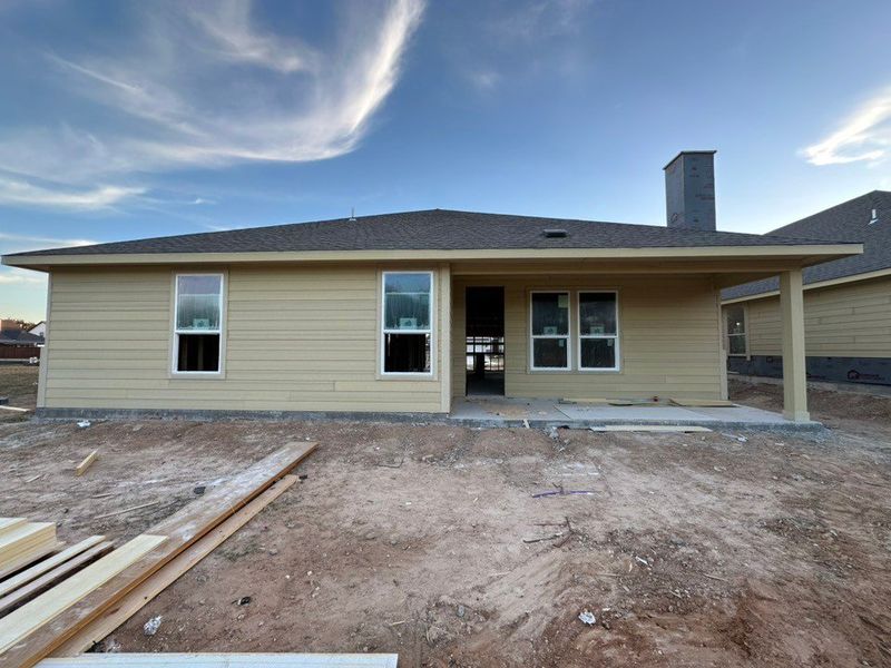 In-progress construction of a new home in Covenant Park, Springtown, TX (Image 7). In-progress construction of a new home in Covenant Park, Springtown, TX (Image 7).