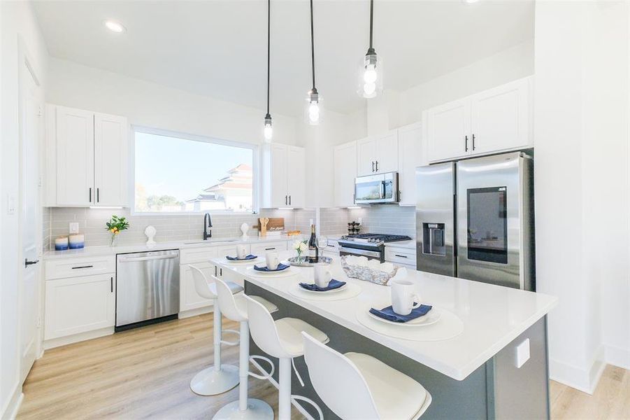 Furnished interior view inside a new home in , Houston (Image 14). Furnished interior view inside a new home in , Houston (Image 14).