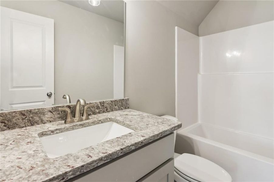 Furnished interior view inside a new home in Traditions of Braselton, Jefferson (Image 7).