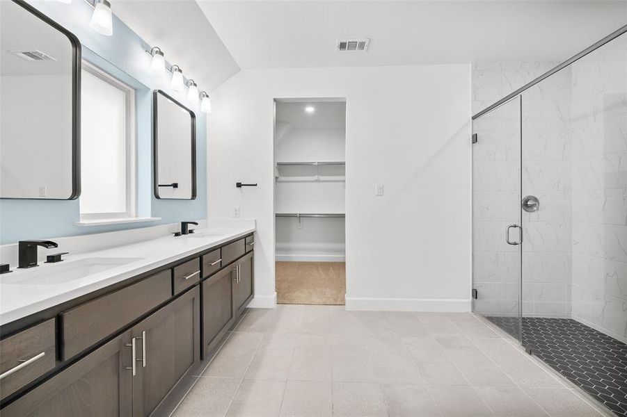 Furnished interior view inside a new home in , Anna (Image 13). Furnished interior view inside a new home in , Anna (Image 13).