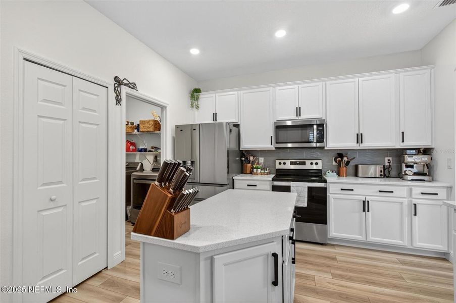 Furnished interior view inside a new home in Sawmill Creek at Palm Coast Park, Palm Coast (Image 11).