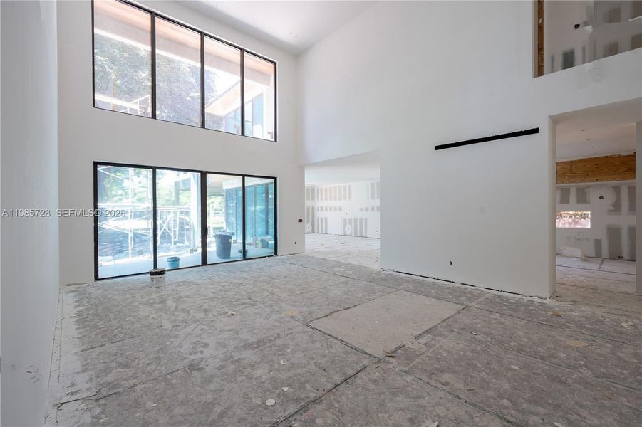 In-progress construction of a new home in , Miami, FL (Image 5).