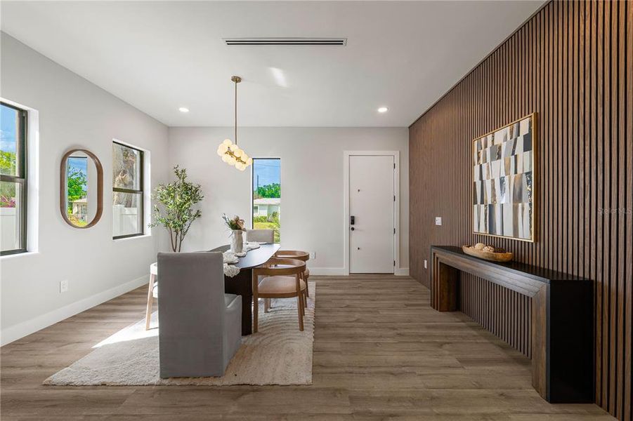 Furnished interior view inside a new home in , Tampa (Image 15).
