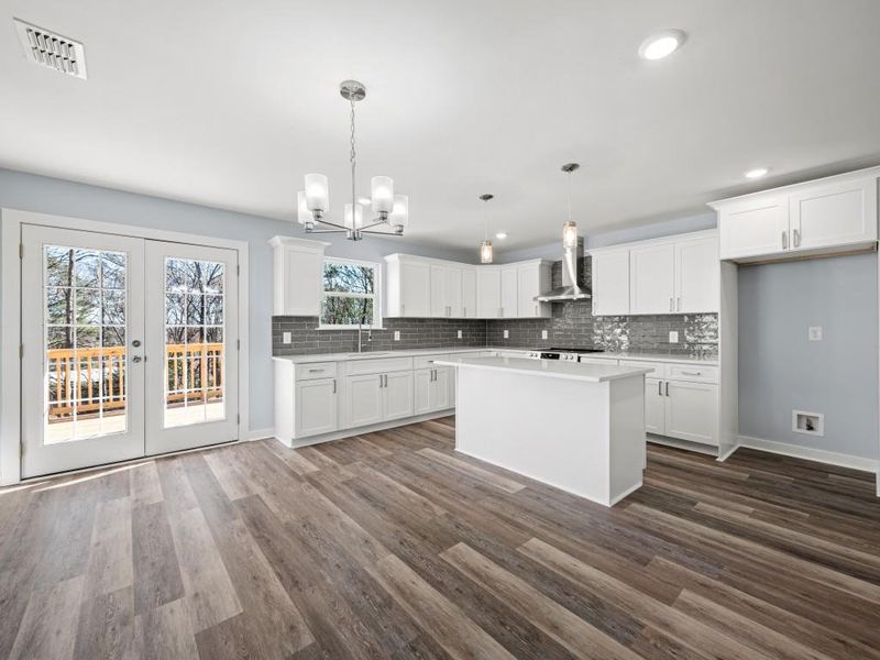 Furnished interior view inside a new home in , Gainesville (Image 8).