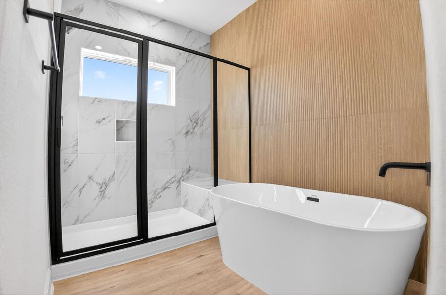 Furnished interior view inside a new home in , Houston (Image 4).