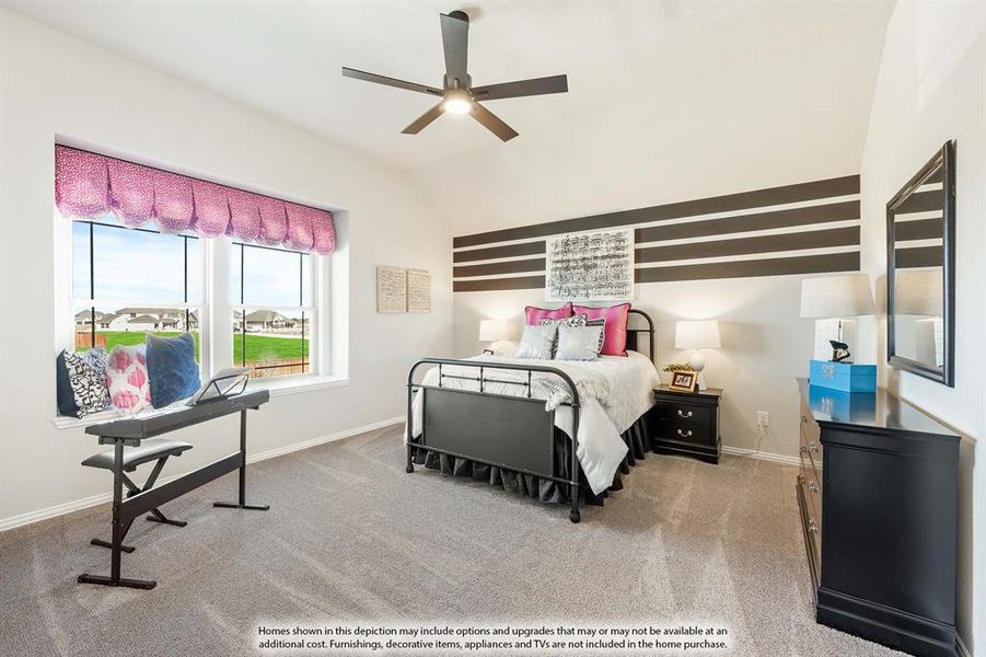 Furnished interior view inside a new home in Timberbrook 3B-4A, Justin (Image 37).