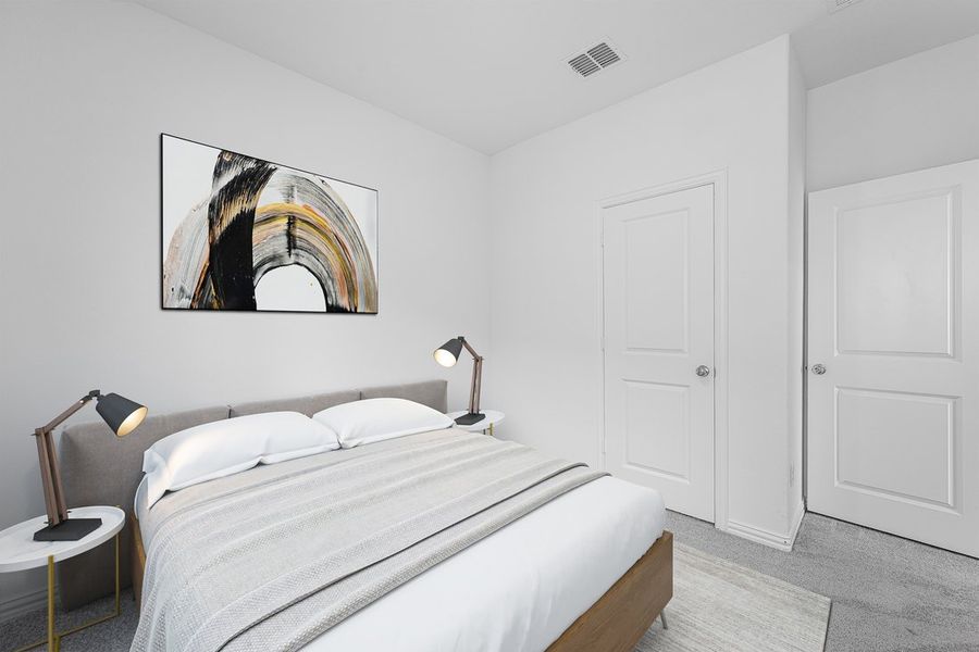 Furnished interior view inside a new home in Madero 50s, Fort Worth (Image 10).