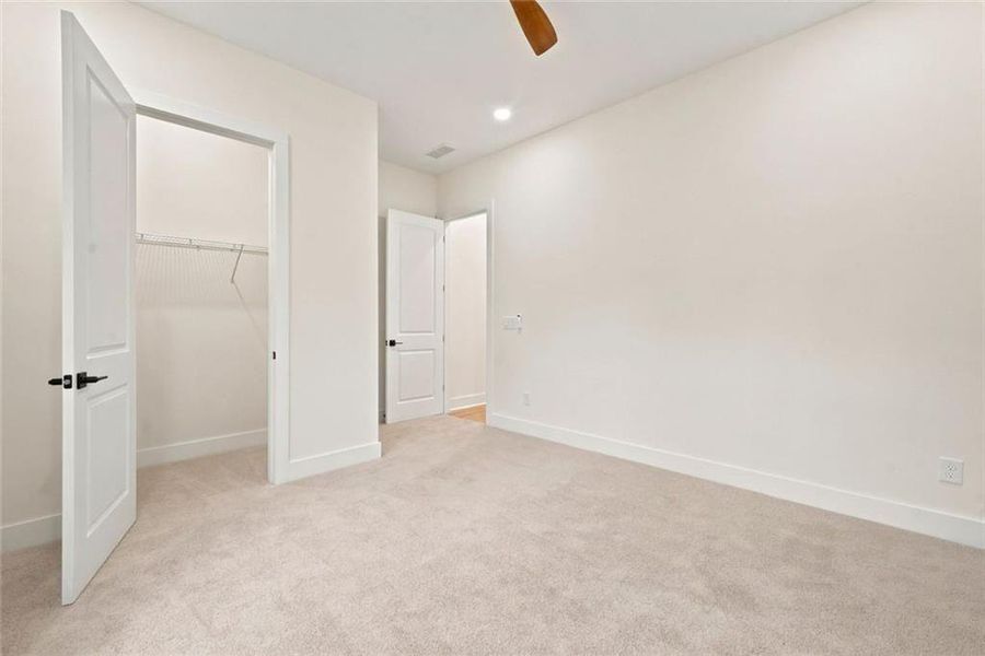 Spacious, unfurnished interior of a new home in , White (Image 25). Spacious, unfurnished interior of a new home in , White (Image 25).