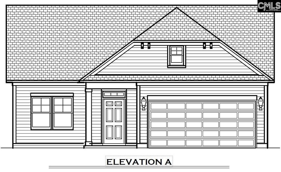 Exterior rendering of this home design in Blythewood Farms, Blythewood, SC (Image 2). Exterior rendering of this home design in Blythewood Farms, Blythewood, SC (Image 2).