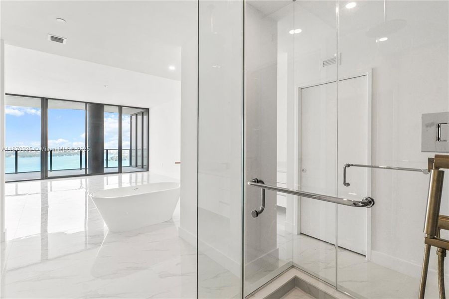 Furnished interior view inside a new home in Aria Reserve, Miami (Image 13).