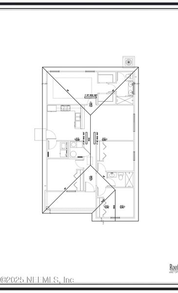 2D floor plan layout of this home in , Jacksonville, FL (Image 3).