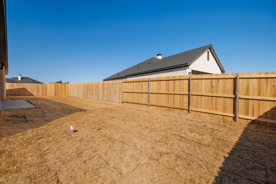 Exterior details and patio area of a home in , Abilene (Image 22). Exterior details and patio area of a home in , Abilene (Image 22).
