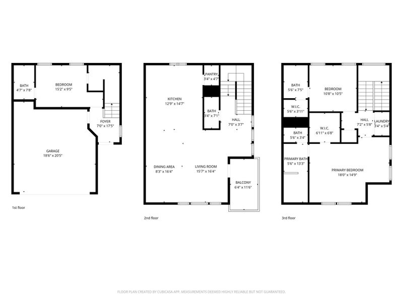 Carr St - floor plan