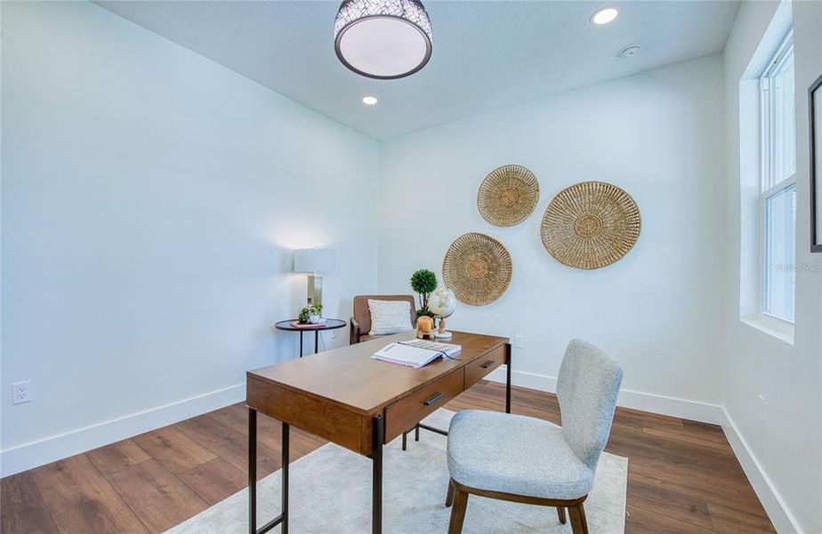 Furnished interior view inside a new home in , Palm Harbor (Image 34).